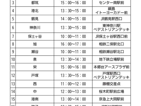 【お知らせ】カジノ是非を問う住民投票の実施に向けて、署名サポーター（受任）登録呼びかけの駅頭宣伝を行います。