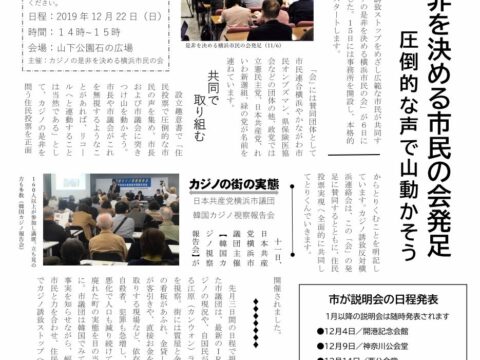 ニュースNo.6「是非を決める市民の会発足 圧倒的な声で山動かそう」